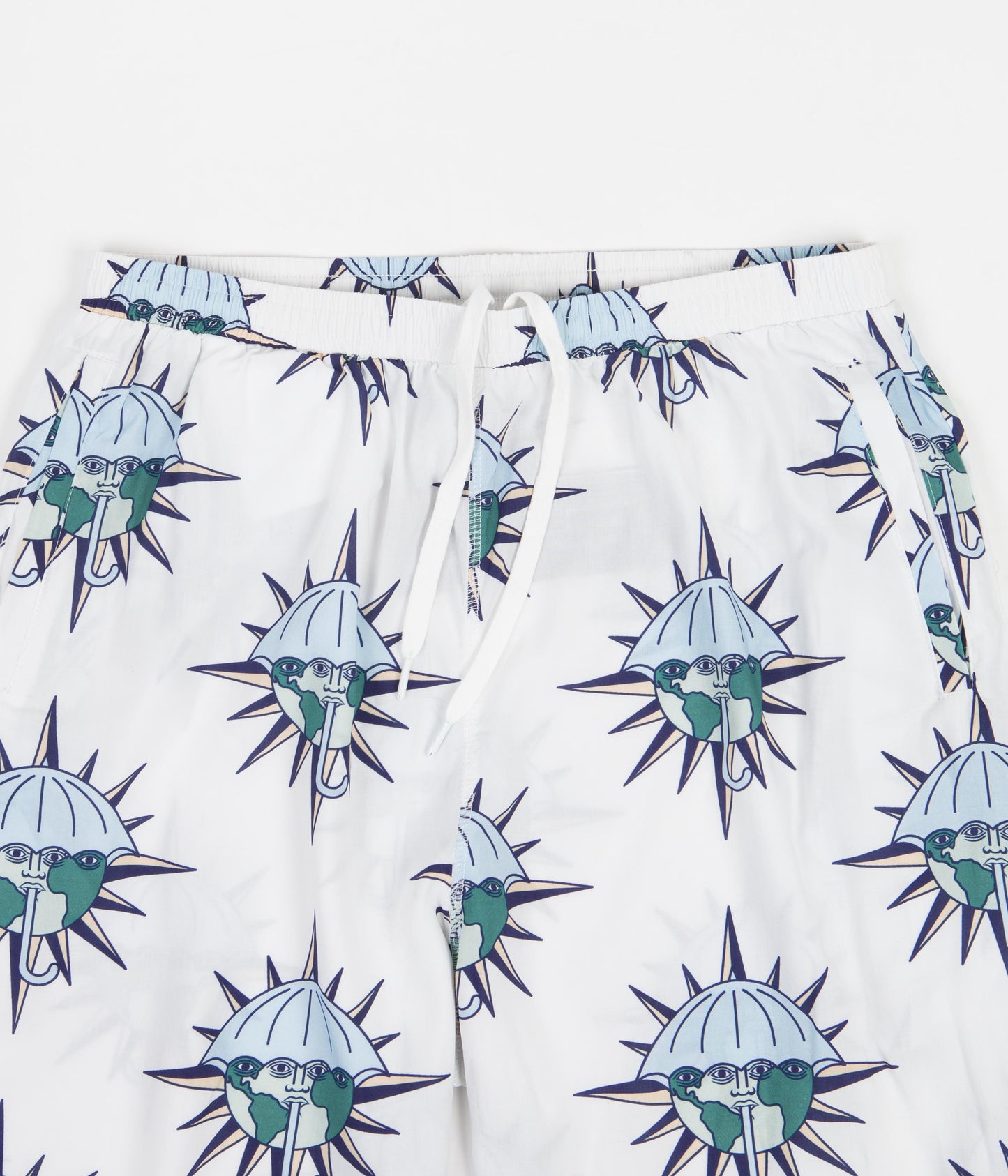 Helas Toltec Pyjama Pants - White