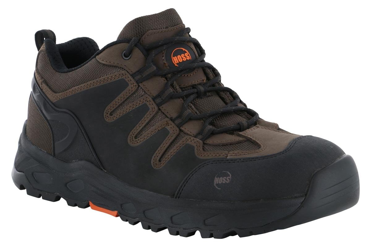 Hoss Eric Lo Aluminum Safety Toe Brown