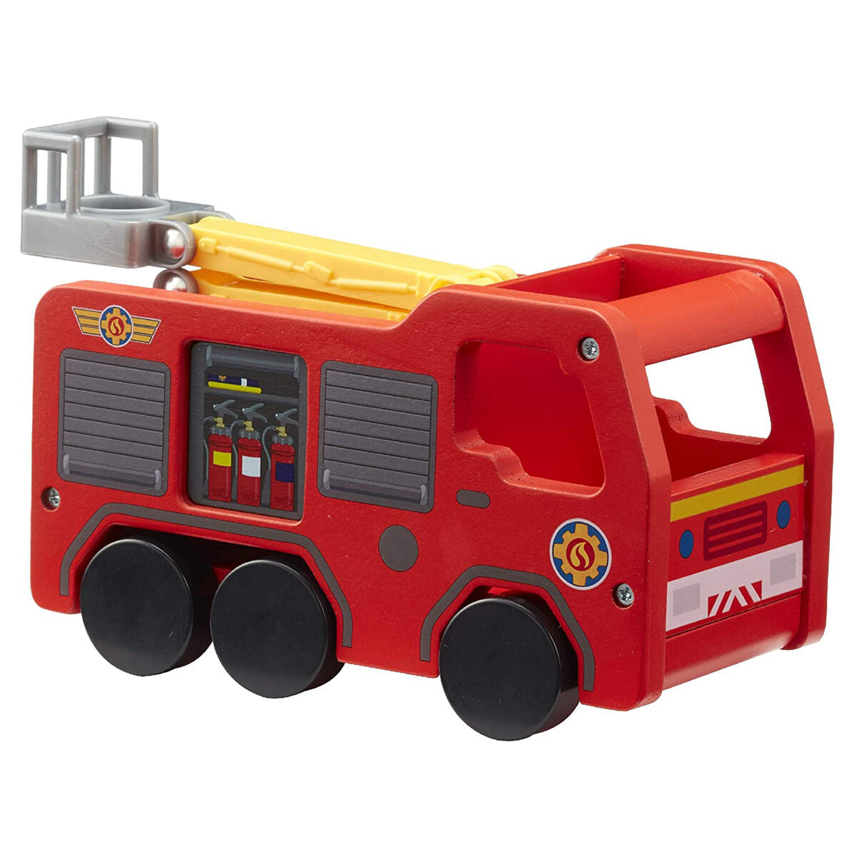 Fireman Sam Wooden Jupiter & Figure