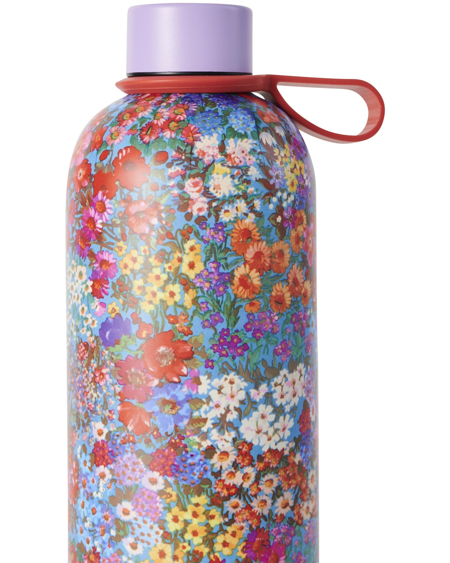 Forever Floral Blue Drink Bottle