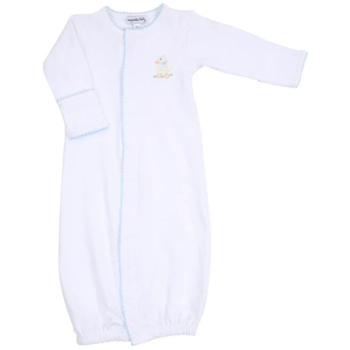 Magnolia Baby Little Quacker Blue Converter Gown