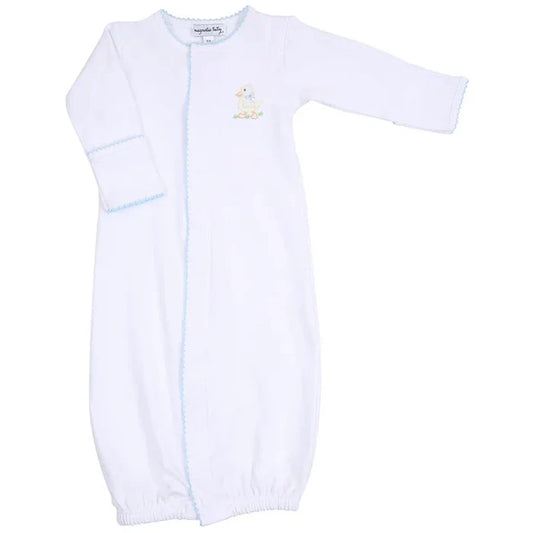 Magnolia Baby Little Quacker Blue Converter Gown