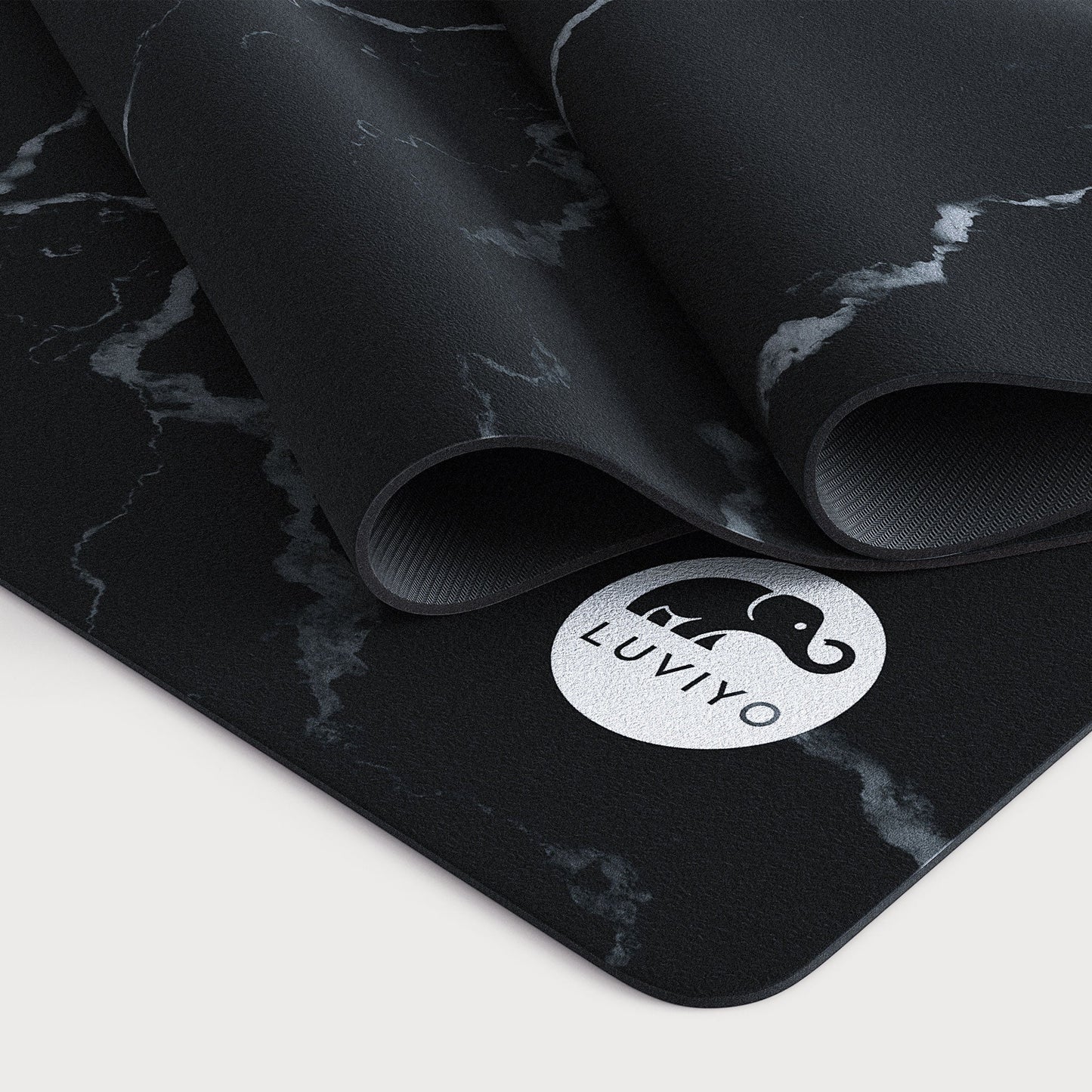 All-In-One Yogamatte Black Marble