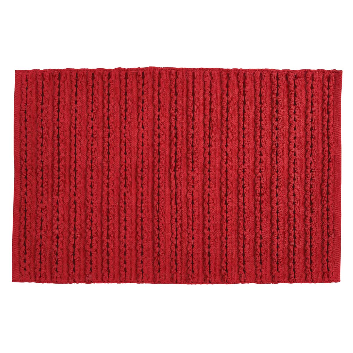 Winter Magic Scarf Red Yarn Rug 2X3