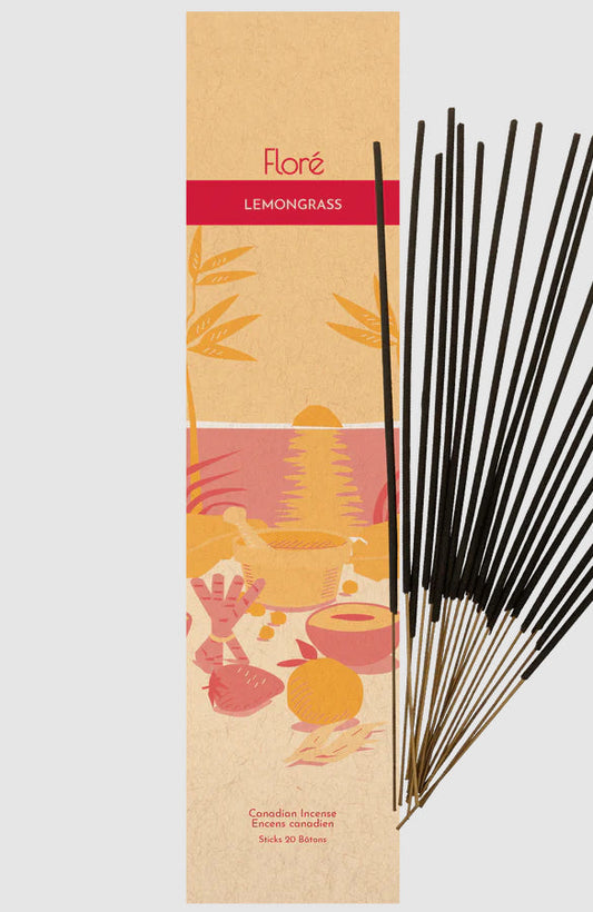 Flore Lemongrass Incense Sticks