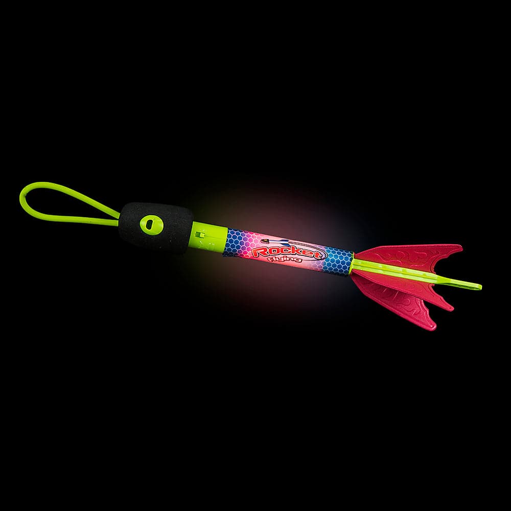 9.5" Light Up Slingshot Rocket