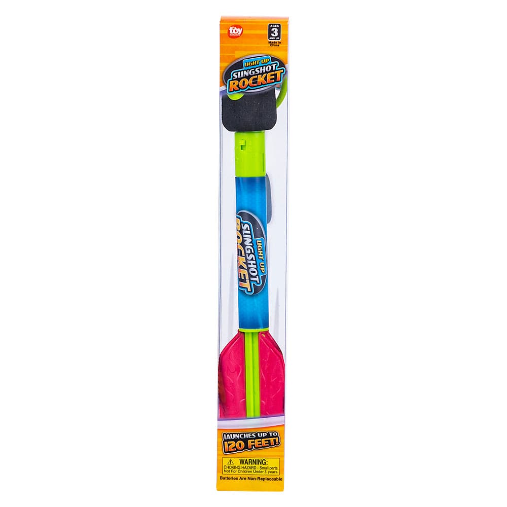 9.5" Light Up Slingshot Rocket