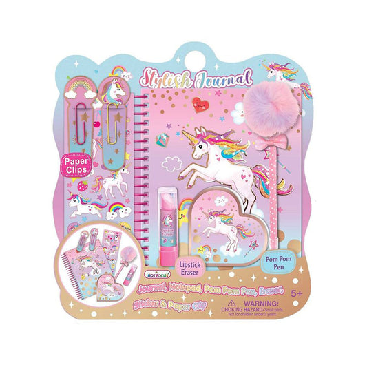 Hot Focus Unicorn Stylish Journal Set