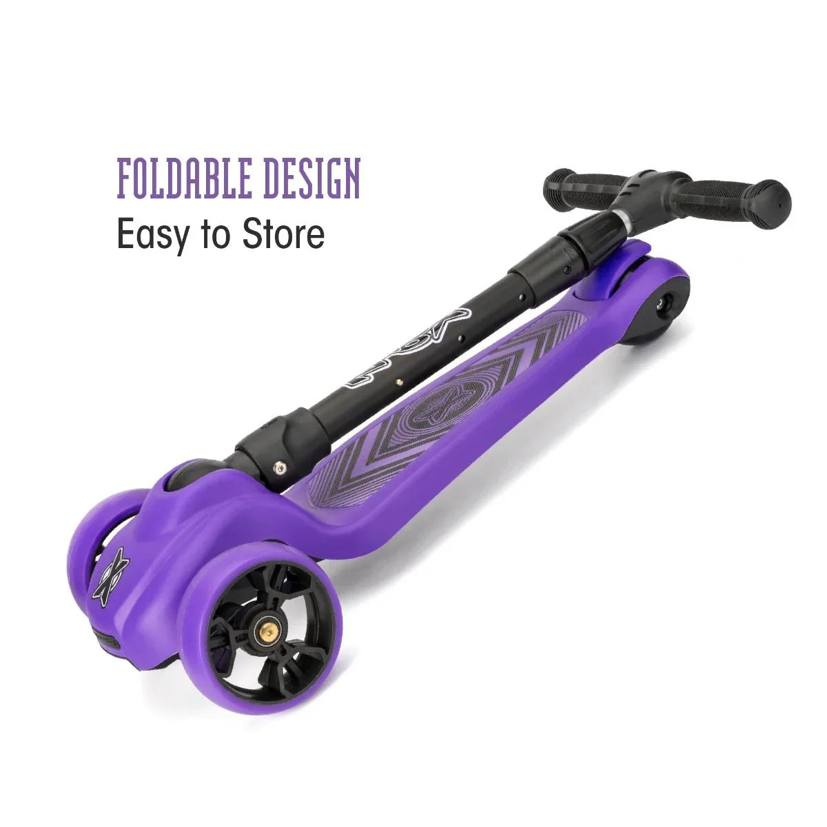 Xootz Scout Tri-Scooter - Purple