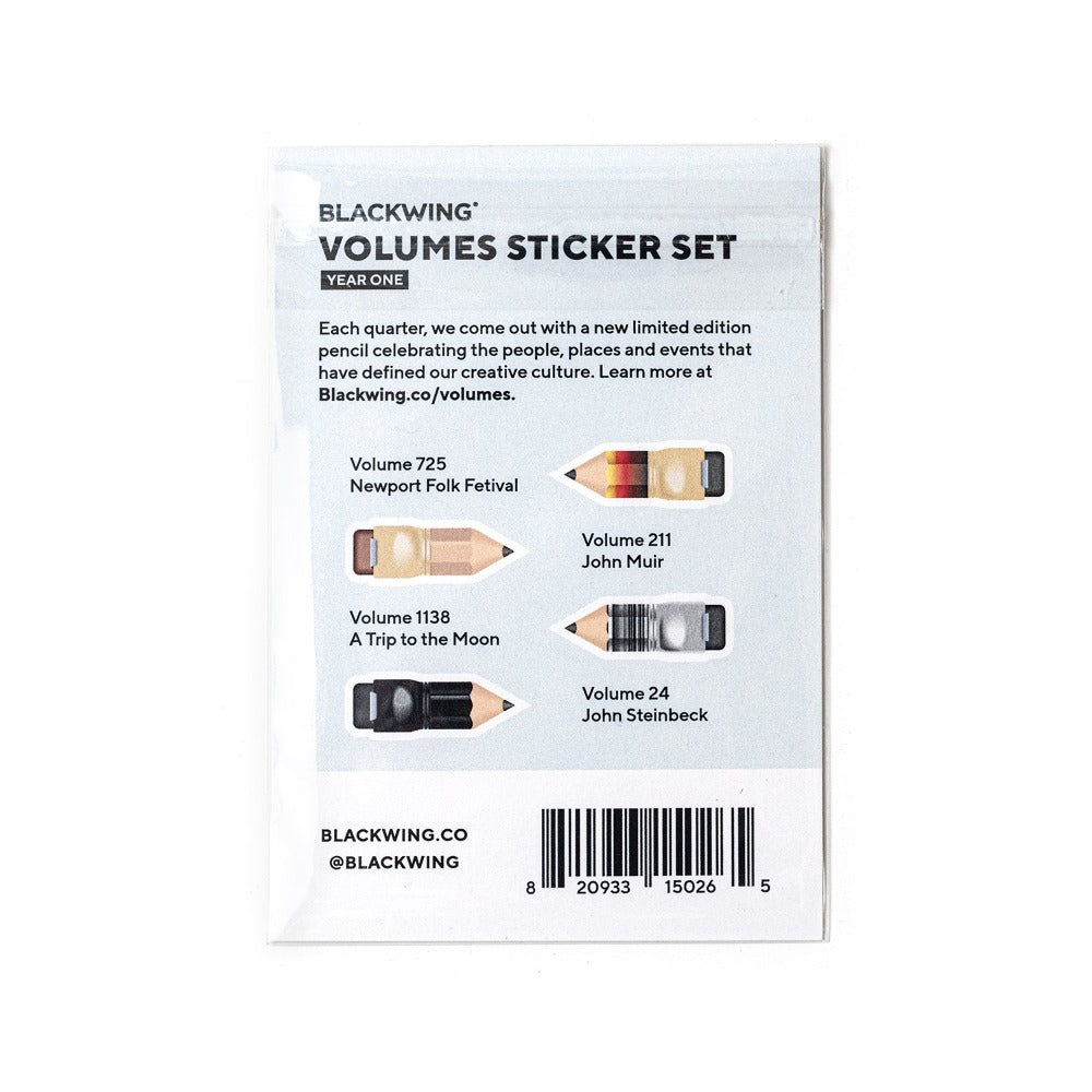 Blackwing Volumes Sticker Set - Year 1